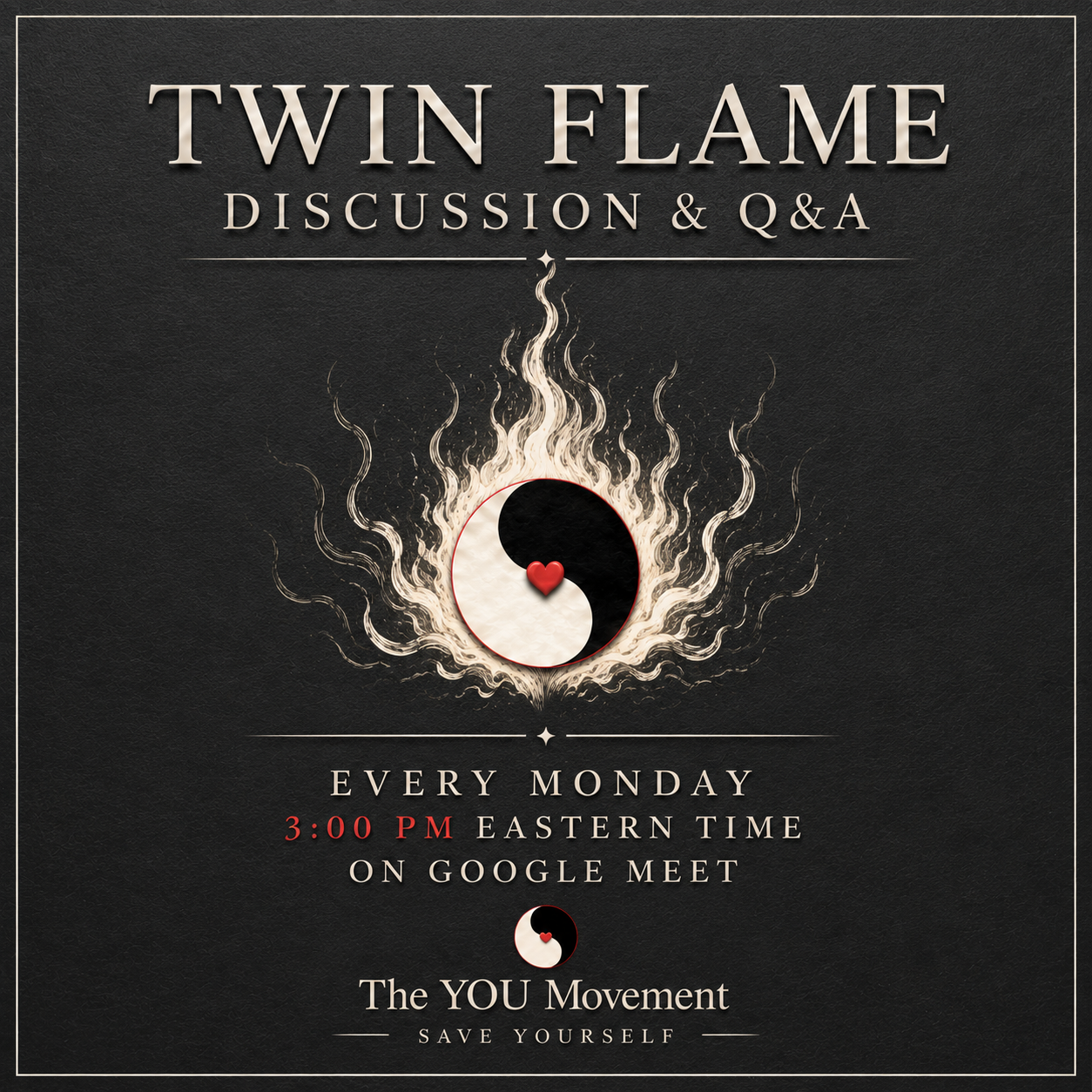 REGISTER - Twin Flame ∞ Discussion and Q&A