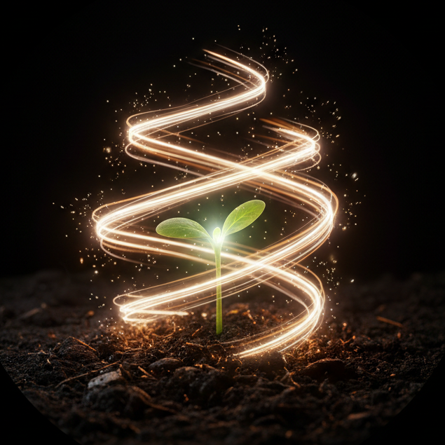 Electrically Alive Seedling